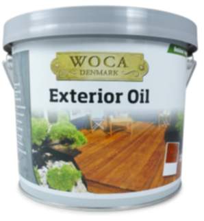 Woca Exterior Öl Bangkirai 2,5l zum Pflegen und Färben von Terrassendielen