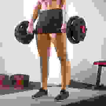 XQ Max 20 kg Kurz- und Langhantel - 3-in-1 - verstellbar