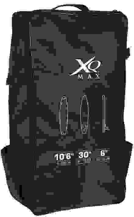 XQ Max Special Edition Sup Board Set - 6-teilig - bis zu 150 kg - 320 cm - Aufblasbar - Orange/schwarz