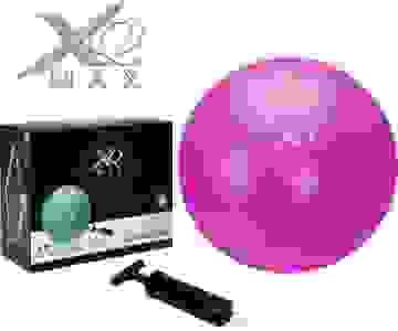 XQ Max Yoga-Ball/Fitness-Ball - Mit Pumpe - 65 cm - Pink
