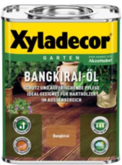 Xyladecor Bangkirai Öl für Außen Terrassenöl 0,75L
