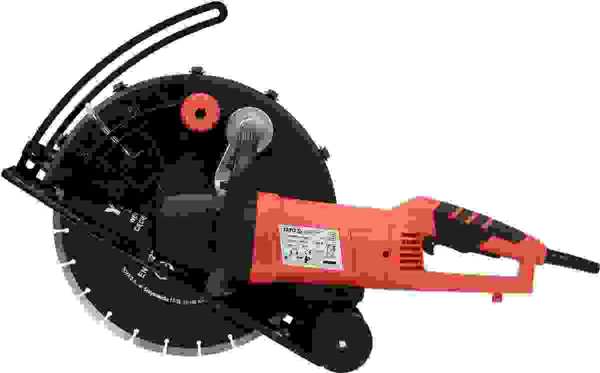 YATO Betonsäge - 2600W - 350 mm mit zusätzlicher Diamanttrennscheibe