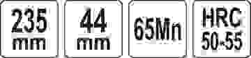 Yato Blockfräser - 44mm