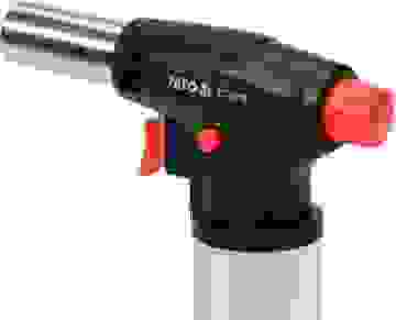 Yato Crème brulee Brenner mit Piezo-Zündung - 200W - mit Sperrfunktion