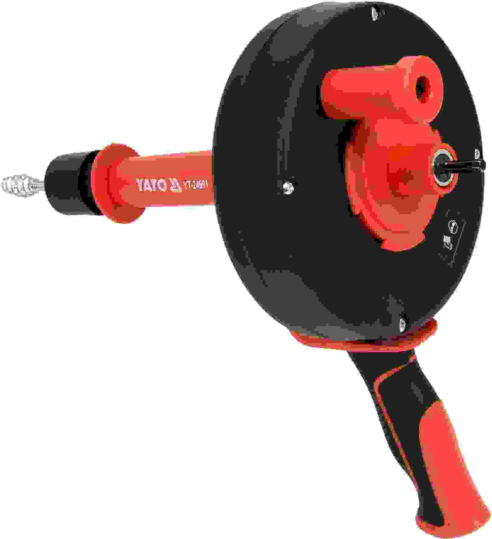YATO Drill-driven Abflussöffner - 7,6 m
