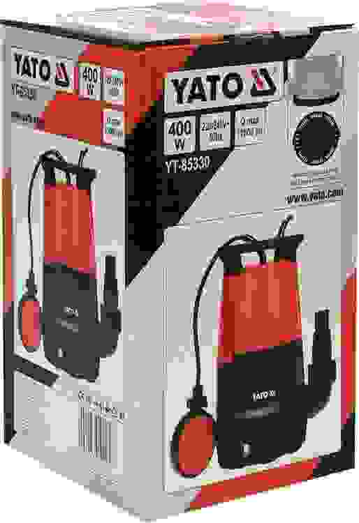 YATO Unterwasserpumpe - 400W - 11.000l/h