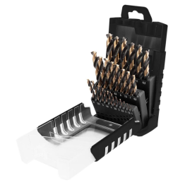 25 teilg Profi Metallbohrer 1 - 13 mm HSS-CNC (2,52 € pro 1 Stück)