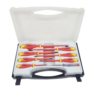 8 tlg. Elektriker Schraubendreher Set 1000V (3,15 € pro 1 )