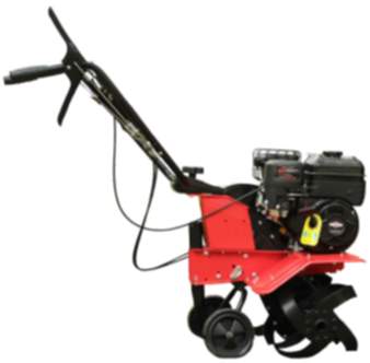 Bodenfräse/Bodenhacke/Ackerfräse/Motorhacke mit Benzinmotor & 800 mm Arbeitsbreite (AF59)