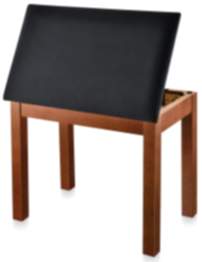 Donner DKB-10 Klavierbank mit Stauraum - Braun