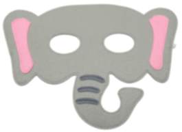 Elefant Filzmaske