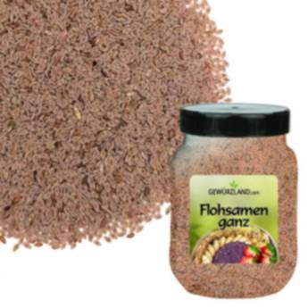 Flohsamen ganz (99% reine Qualität) - Gewürze kaufen