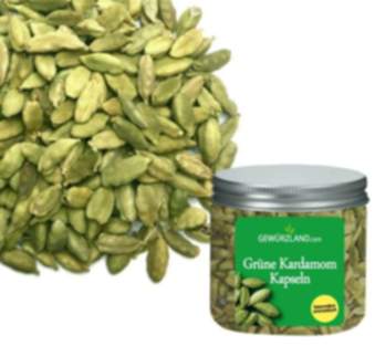 Grüne Kardamom Kapseln, Green Cardamom Pods
