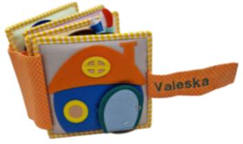 Home Sweet Home - 6 Seiten Mini Quiet Book