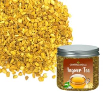 Ingwer Tee ☕, Ingwer Wurzel geschnitten - Gewürze kaufen
