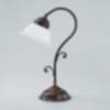 Jugendstil Tischleuchte echt Antik Messing Q5