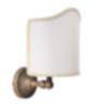 Klassische Wandleuchte E14 Bronze Antik
