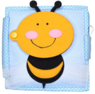 Kleine Biene - 6 Seiten Mini Quiet Book