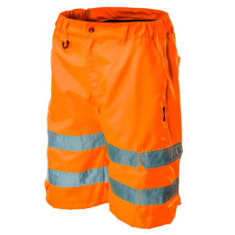 NEO kurze Warnschutzhose, 80% Polyester, 20% Baumwolle orange XL/56