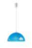 Pendelleuchte Glas Rund Blau Kind Junge farbenfroh
