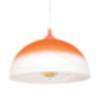 Pendelleuchte Orange rund Esstisch Retro ADANIA