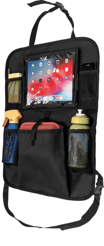 Rückenlehnen-Organizer mit Tablet-Fach