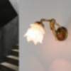 Wandlampe Messing Antik Echt Jugendstil Putti