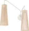 Wandleuchte Holz 2-flmg Dover