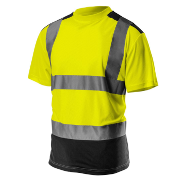 Warnschutz T-Shirt Kurzarm in zwei Farben gelb M