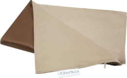Calmzy Superior Chill - Bettbezug - Deckenbezug - 150 x 200 cm - Luftig - Atmungsaktiv - Chocolate/taupe
