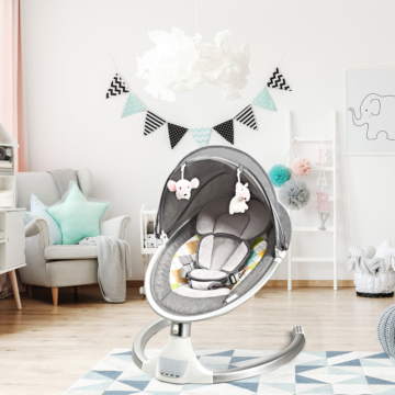 Coast Baby Rocker Electric Baby Rocking stoel Baby Swing met 5 schommelposities