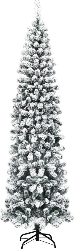 Coast Künstlicher Schnee -bedeckter Weihnachtsbaum mit 461 Zweigelalen 225 cm