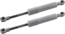 Gasfeder 2x Kessebohmer Lift-o-Mat Gasfederpumpe 320N | Türanhebedämpfer für Schranktür oder Klappe | 2er Set | Softclose Türbeschläge