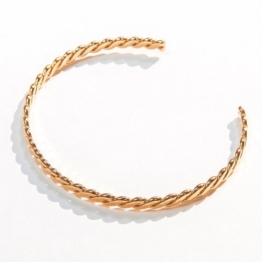 Laura Ferini Damenarmband Girare Gold - Gold Armreif - 18K Gelbgold vergoldet - Schmuck - Accessoires - Schmuck - Damenarmband