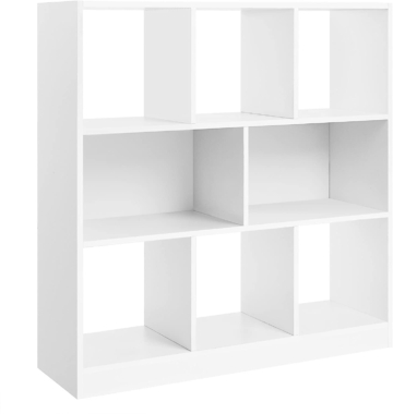 Loods1 Bücherregal - 8 Fachböden - Weiß - 97.5X30X100Cm