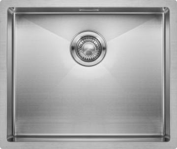 Mizzo Linea Große Spüle 50X40CM - Küchenspüle - Unterbau / Flush-mount / Versenkt - Edelstahlspüle