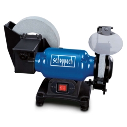 Nass- und Trockenschleifer BG200W - 250W | Ø200mm Schleifstein | Funkenschutz | Werkstückauflage