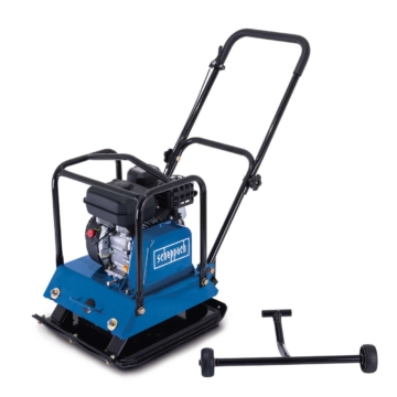 Rüttelplatte HP1800S scheppach - 6.5PS | 84kg | 23000N | inkl. Fahrwerk & Gummimatte