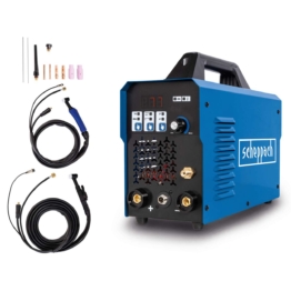 Schweißgerät WIG2000-Multi Scheppach - Inverter WIG/MMA | 200A | Pulsfunktion | 2-& 4-Takt Schweißen