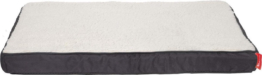 Snoozle Orthopädischer Hundekorb - Weiches und luxuriöses Hundekissen - Hundebett - Waschbar - Hundekörbe - M - 76cm - Grau