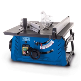 Tischkreissäge HS210 Scheppach - 1200W | Sägeblatt Ø210mm | Drehzahl 4800min-1 | stufenlos neigbar