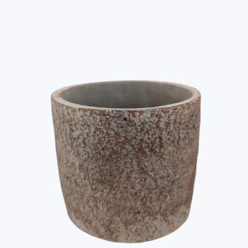 Übertopf Aswan grau-braun mamoriert (9cm Töpfe)