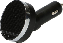 All Ride Carkit Autolader en Bluetooth Speaker - Auto Oplader USB - Aansluiting Sigarettenaansteker - Zwart