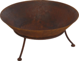 BBQ Feuerschale auf Ständer - Ø57 cm - Braun