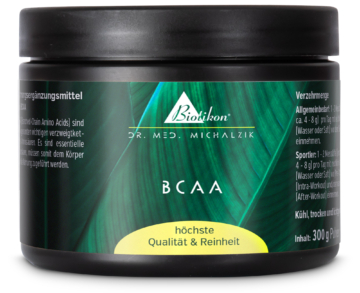 BCAA Pulver | Vegan, hochrein | 2:1:1 Verhältnis | Dr. med. Michalzik