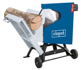 Benzin Wippkreissäge HS720B Scheppach - 700mm Sägeblatt / 42 Zähne | 12,2 PS Motor | Brennholzsäge