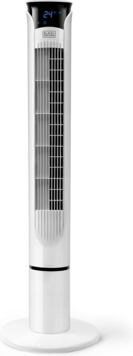 BLACK+DECKER Turmventilator BXEFT49E - Fernbedienung - LED-Anzeige - Timer