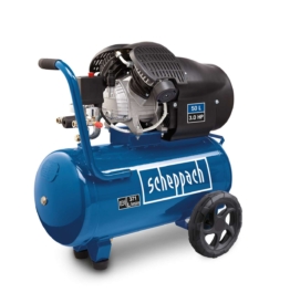 Druckluft Kompressor HC500 Scheppach - 10bar | 2200W Leistung | 50L Kessel | Ansaugleistung 371L/min