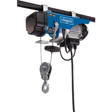 elektrischer Seilzug HRS250 scheppach - 220-240V 50Hz 530W - 250kg