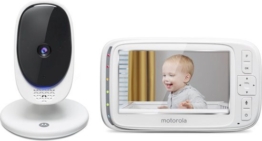 Motorola Comfort50 Babyphone - 5"-Farbbildschirm - Infrarot-Nachtsicht - Mikrofon mit Anruffunktion